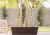 9Pc Mexican Fence Post with Planter