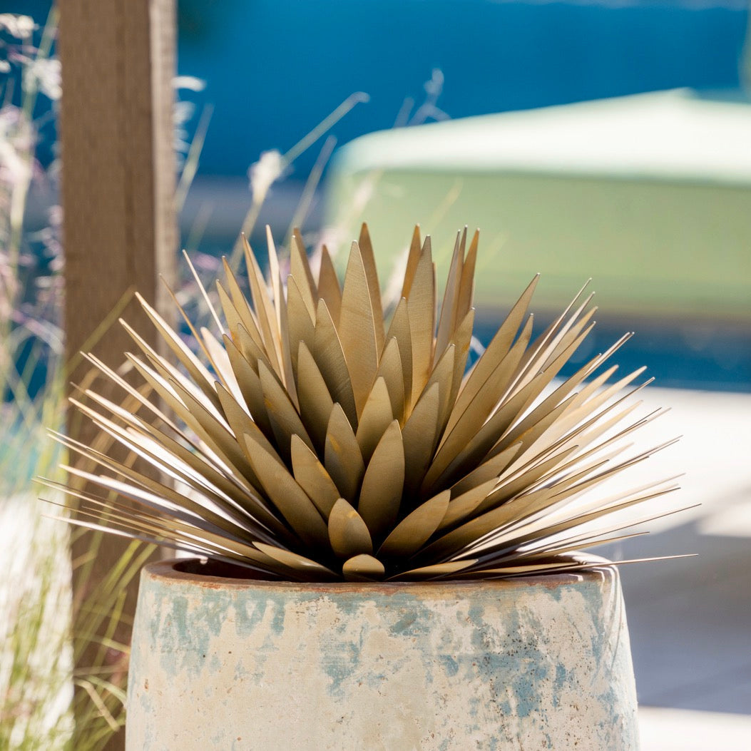 Metal Yucca Succulent | Landscape Yard Art