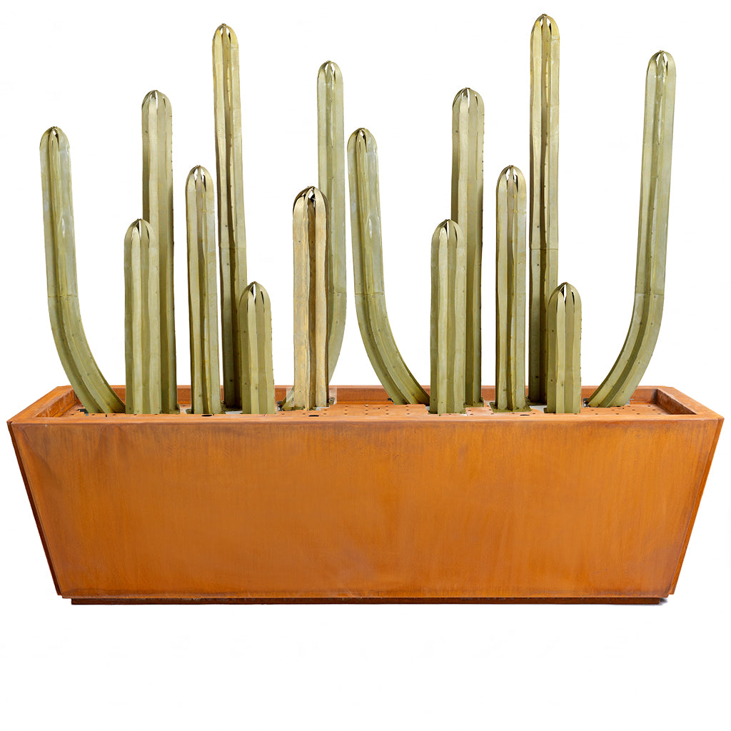 15pc Fence Post + Planter Bundle Copper / Straight
