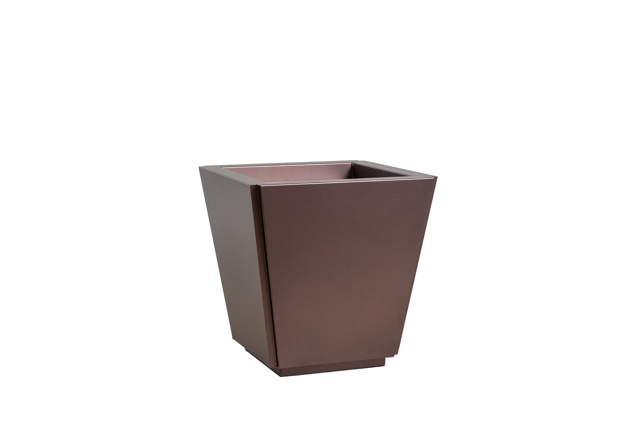 Steel box style planter