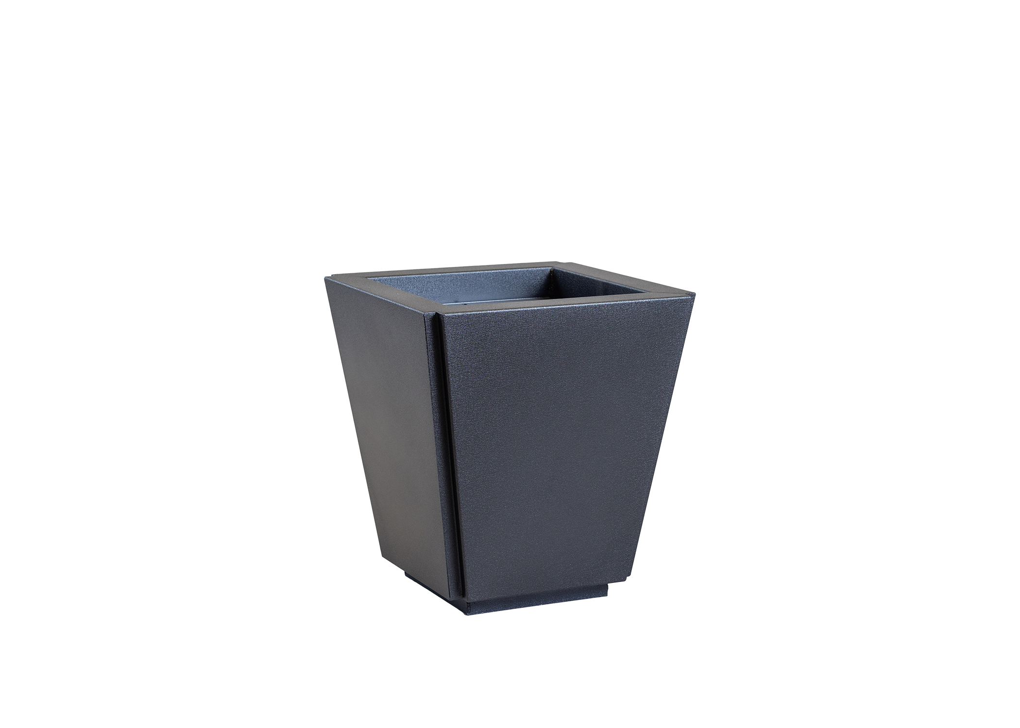 Steel box style planter