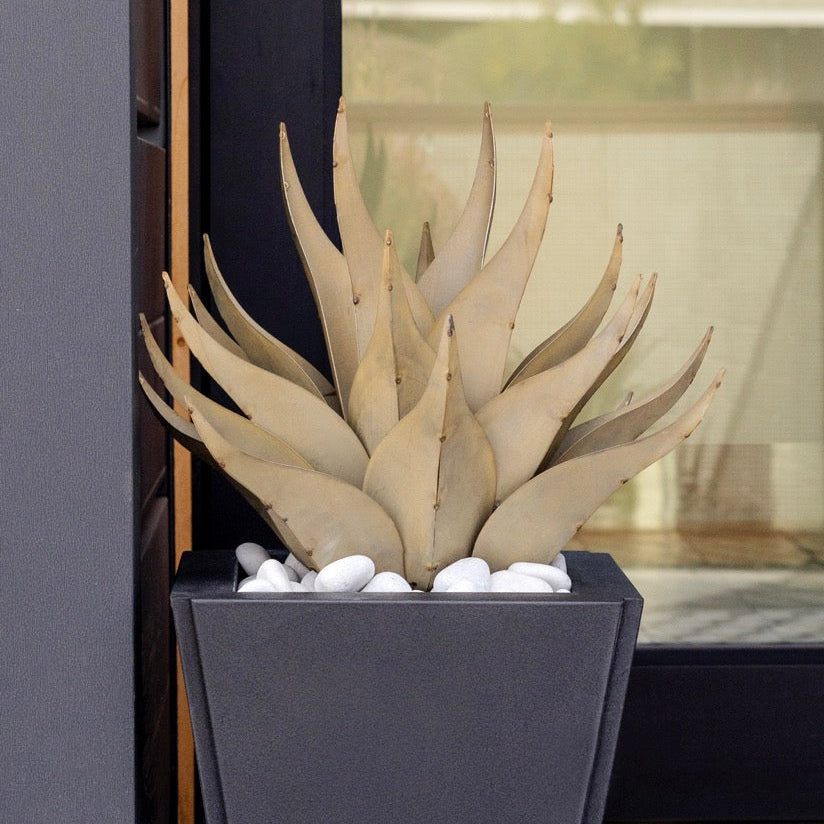 Sharkskin Agave | Metal Landscape Art | Desert Steel
