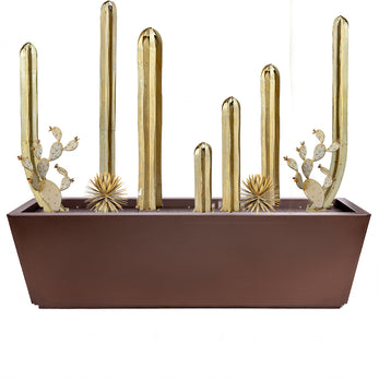 Fence Post + Prickly Pear + Yucca + Planter Bundle