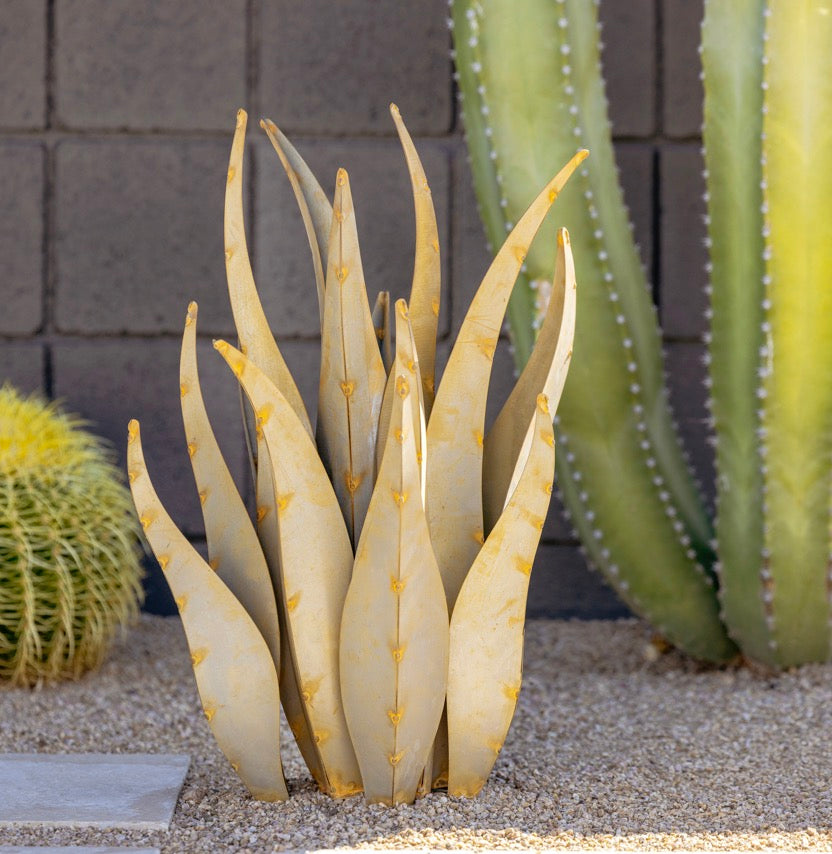 Emperor Agave Metal Landscape Art Desert Steel